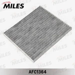 MILES AFC1364 Фильтр салона SsangYong Actyon 10- угольный