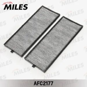 MILES AFC2177 Фильтр салона Hyundai Accent Getz 00- (упак.2шт.) угольный