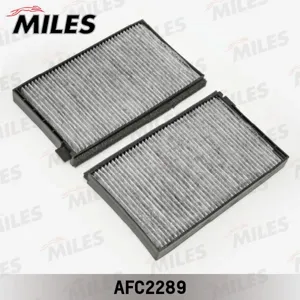 MILES AFC2289 Фильтр салона угольный [ккт 2шт]