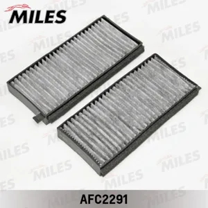 MILES AFC2291 Фильтр салона SsangYong Actyon Kyron 05- (упак.2шт.) угольный