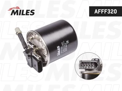 MILES AFFF320 Фильтр топливный Mercedes W204212221 OM651
