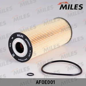 MILES AFOE001 Фильтр масляный (вставка) VAG A4A6 Octavia G4 Passat Sharan 1.9D-2.5D Ford Galaxy 1.9D (FILTRON OE6401, MANN HU7262X)
