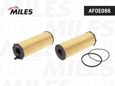 MILES AFOE086 Фильтр масляный (вставка) VAG A4A5A6Q7 Touareg CAENNE 2.7-6.0 TDI (FILTRON OE6506, MANN HU8001X)