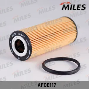 MILES AFOE117 Фильтр масляный (вставка) Audi A4A5A6A8Q5 2.4-3.2 04- (FILTRON OE6714, MANN HU7029Z)