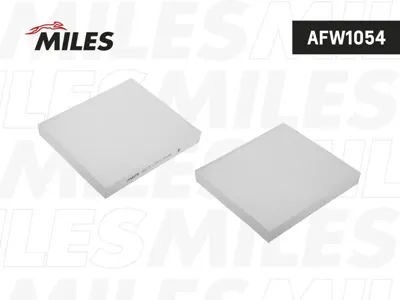 MILES AFW1054 Фильтр салона Opel Astra G Zafira (BEHR) (FILTRON K1055, MANN CU2757)