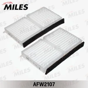 MILES AFW2107 Фильтр салона Mazda 323 VI 98-03 (упак.2шт.)
