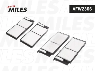 MILES AFW2366 Фильтр салона [ккт 2шт]