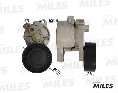 MILES AG00057 Натяжитель ремня приводного BMW E39E46E60 M505254