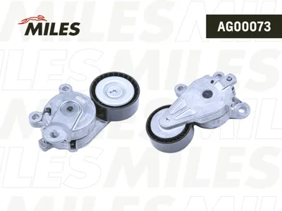 MILES AG00073 Натяжитель поликл. ремня с роликом