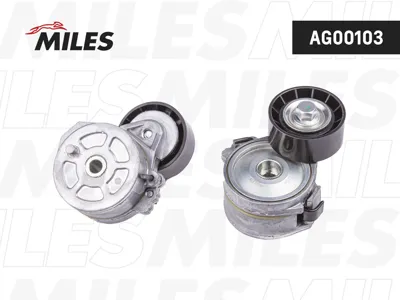 MILES AG00103 Натяжитель ремня приводного Peugeot Boxer Fiat Ducato 2.0D-2.2D 01- с конд.
