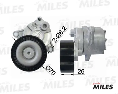 MILES AG00297 Натяжитель ремня приводного Mercedes W210211202203 Vito OM 611 98-