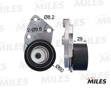 MILES AG02000 Ролик ремня ГРМ Daewoo Nexia Espero 1.5 16V