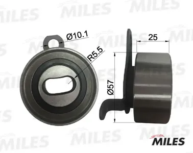 MILES AG02023 Ролик ремня ГРМ Toyota Corolla Avensis 1.61.8 -00