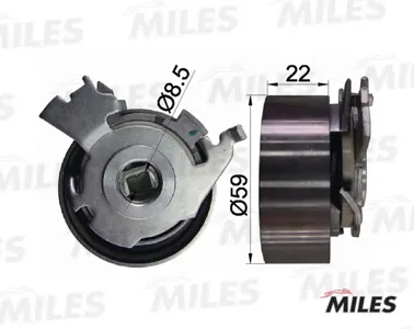 MILES AG02025 Ролик ремня ГРМ