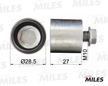 MILES AG02034 Ролик ремня ГРМ Audi A3A4A6VW Golf 4 Passat 1.81.8T (INA 532071410)