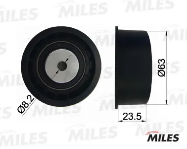 MILES AG02038 Ролик ремня ГРМ Opel Vectra B Astra FG 1.4-1.8 обводной