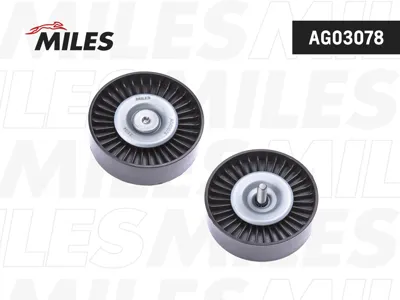 MILES AG03078 Ролик ремня приводного Mercedes W203,W211 M271 1.8-2.3 02-