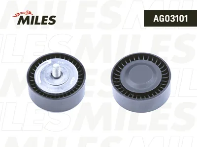 MILES AG03101 Ролик ремня приводного BMW E60E65E53 4.0-5.0 N62 01-