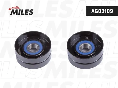 MILES AG03109 Ролик ремня приводного Mitsubishi Nissan Opel Renault Volvo