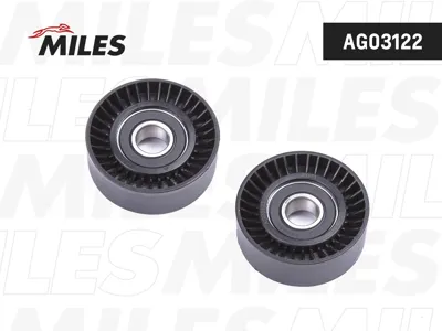 MILES AG03122 Ролик ремня приводного BMW X5E39E46E60E65 2.0-3.1
