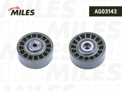 MILES AG03143 Ролик ремня приводного Mercedes W202210203 2.02.3 Kompressor