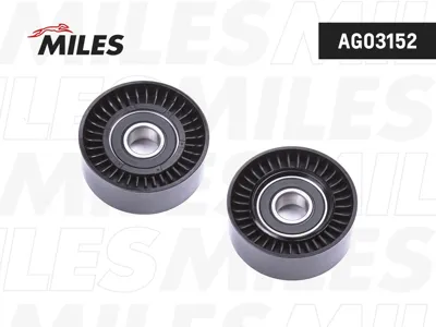 MILES AG03152 Ролик ремня приводного BWM X5E60E65E90 N5254