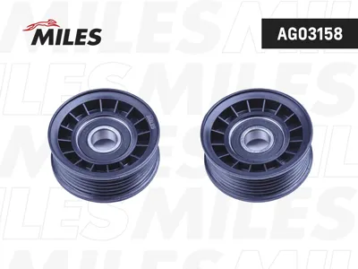 MILES AG03158 Ролик ремня приводного Mazda 6 1.8-2.3 02-08