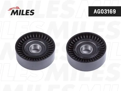 MILES AG03169 Ролик ремня приводного Audi A4A5VW Amarok 1.82.0 07-