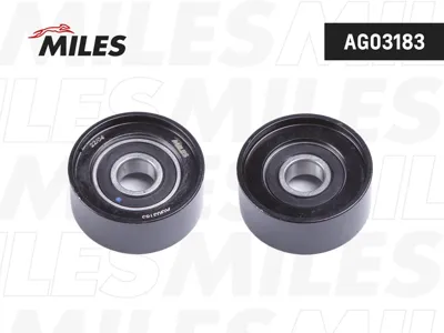 MILES AG03183 Ролик ремня приводного Renault Logan Sandero 09-