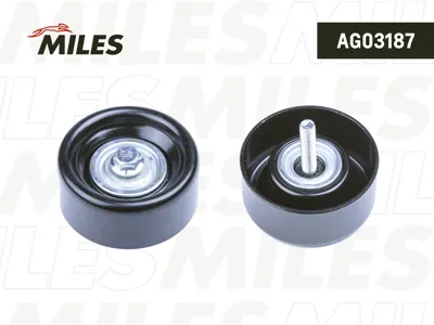 MILES AG03187 Ролик ремня приводного Opel GM Saab 2.02.4 08-