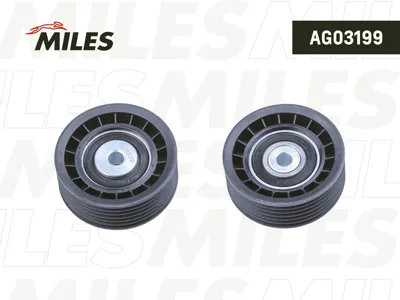 MILES AG03199 Ролик ремня приводного Saab 9-39-5 2.0t-2.3t