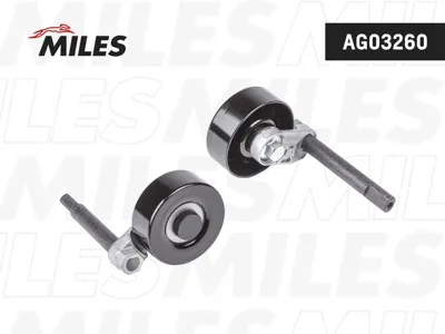 MILES AG03260 Ролик ремня приводного BMW E46E39 1.8D2.0D M47 98-05