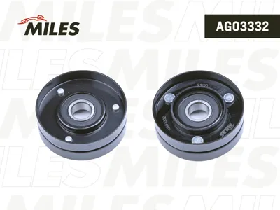 MILES AG03332 Ролик ремня приводного Audi 100 2.4D2.5D -94