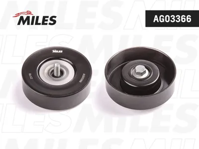 MILES AG03366 Ролик ремня приводного Audi A4A6 00-