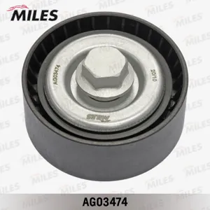 MILES AG03474 Ролик ремня приводного Opel GM 2.0D2.2D 10-
