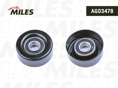 MILES AG03478 Ролик ремня приводного Ford Fiesta V 03- Ka 01- StreetKa 03-