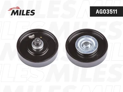 MILES AG03511 Ролик приводного ремня Toyota Land Cruiser (200) 4.5D 08>, Lexus LX450D 11>