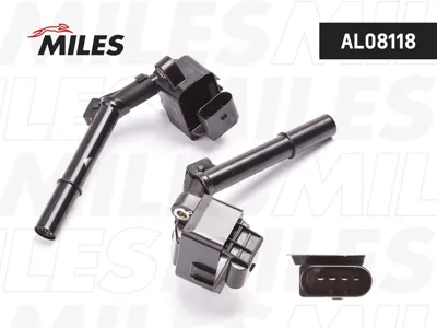 MILES AL08118 Катушка зажигания Mercedes W176205213246X156X253 1.6-2.0
