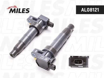 MILES AL08121 Катушка зажигания Hyundai Sonata NF 04-IX55 Kia Sorento 06- Magentis OPITIMA 06-