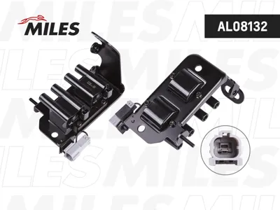 MILES AL08132 Катушка зажигания Kia SPECTRARIOSHUMA -05