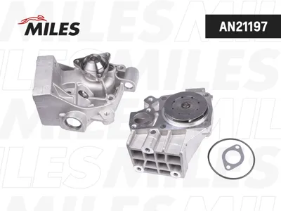 MILES AN21197 Водяной насос Peugeot Fiat Citroen 2.5TD2.8TD 94>