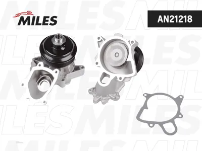 MILES AN21218 Водяной насос BMW E46E60E65X5 (E53) 2.0D3.0D
