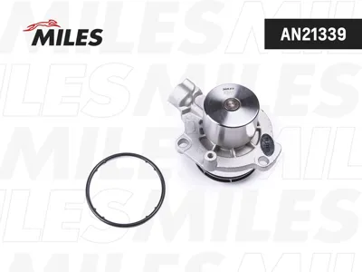 MILES AN21339 Водяной насос VW Golf (13-) Passat (15-) Tiguan (16-) Audi A3 (15-)A4 (16-) 