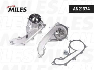 MILES AN21374 Водяной насос Toyota Land Cruiser 3RZFE 2.7 95-