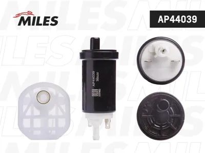 MILES AP44039 Насос топливный Opel Astra F G Corsa A B Vectra A 1 bar 90 lh