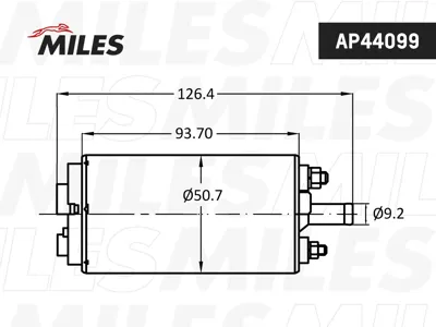 MILES AP44099 Бензонасос Nissan Subaru Isuzu