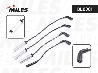 MILES BLC0001 Высоковольтные провода зажигания Chevrolet Aveo Lanos 1.41.6 SOHC