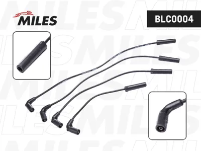 MILES BLC0004 Высоковольтные провода зажигания Chance 1.3 (MEMZ-3071 ME307) 70 л.с.