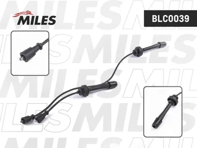 MILES BLC0039 Высоковольтные провода зажигания Mazda MVP 2.0 99- 02PRIMACY 1.8i 99-