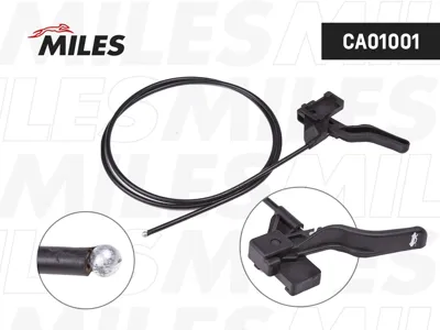 MILES CA01001 Трос привода замка капота Daewoo Nexia
